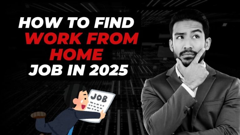 find work from home jobs in 2025