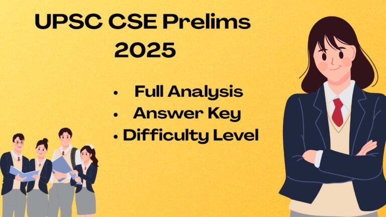 UPSC CSE Prelims 2025 Question Paper analysis