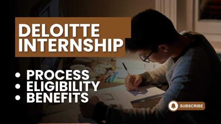 Aspiring interns researching Deloitte Internship 2025 opportunities in India for consulting and finance careers
