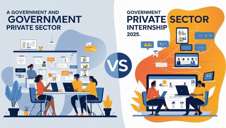 Government vs Private Internship 2025