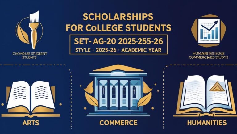 Scholarships for College Students in Arts, Commerce & Humanities (2025–26 Edition)