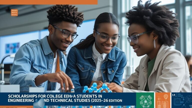 Scholarships for College Students in Engineering & Technical Studies (2025–26 Edition)