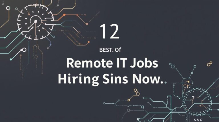 "12 Best Remote IT Jobs Hiring Right Now in 2025"