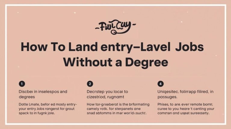 How to Land Entry-Level Remote Jobs Without a Degree