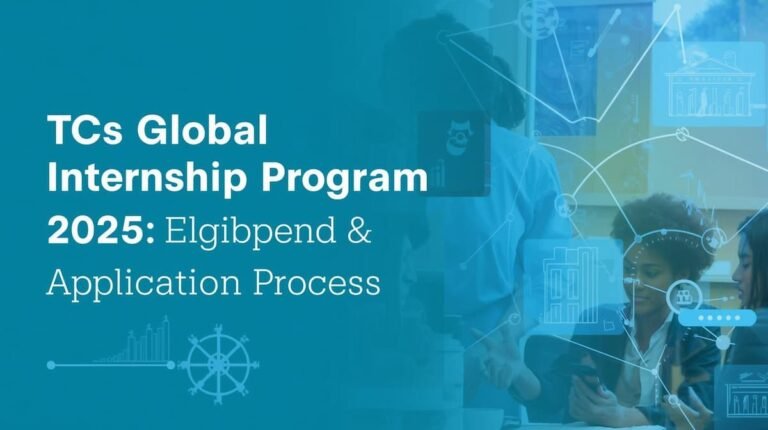 TCS Global Internship Program 2025: Eligibility, Stipend & Application Process