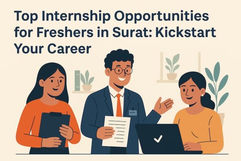 Top Internship Opportunities for Freshers in Surat