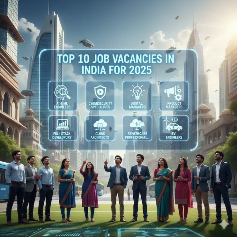 Top 10 Job Vacancies in India for 2025