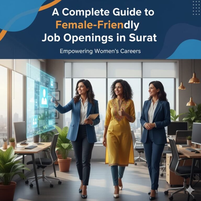 Women exploring career opportunities in Surat